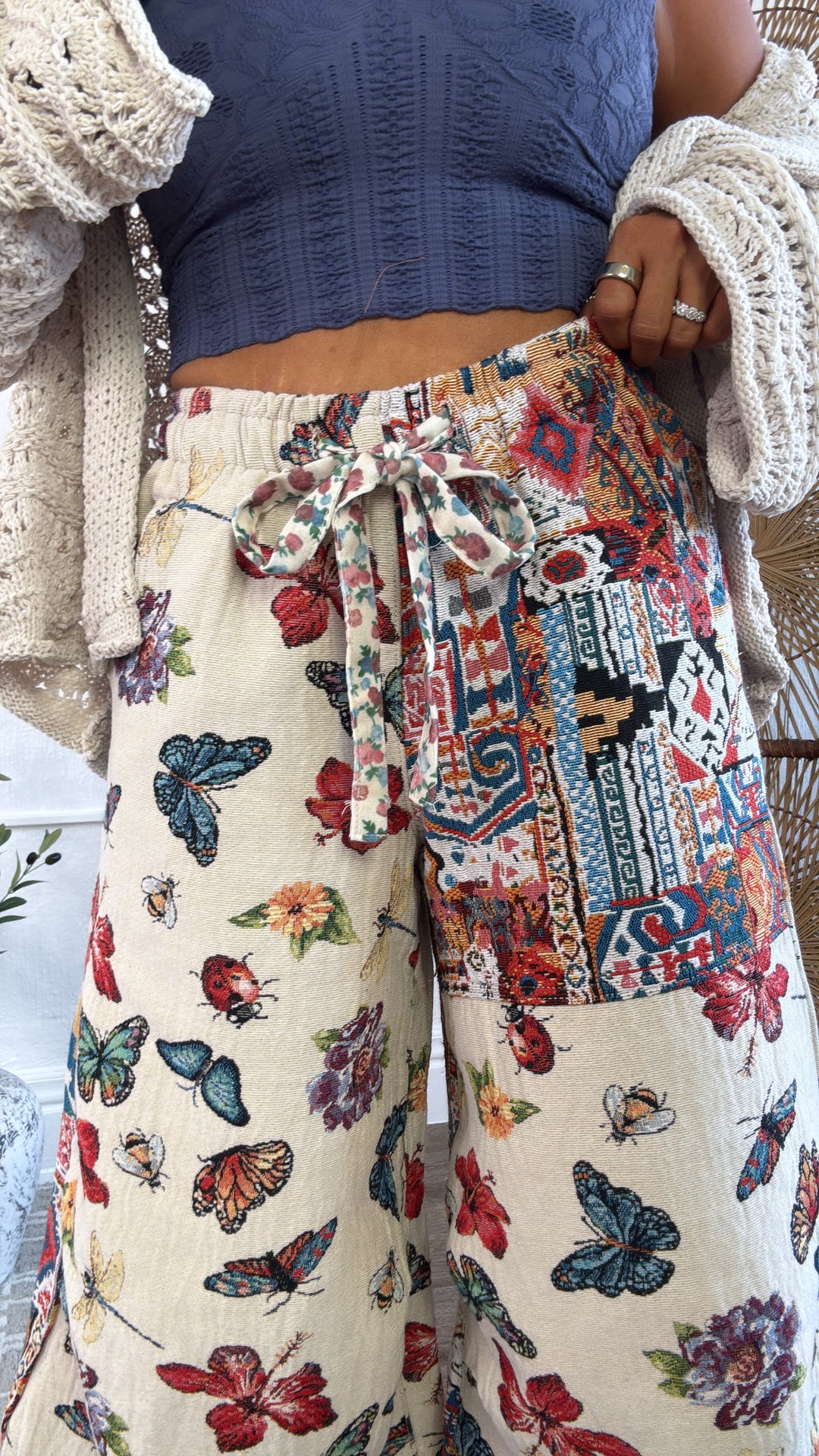 Butterfly Fields Jogger, Natural/Multi