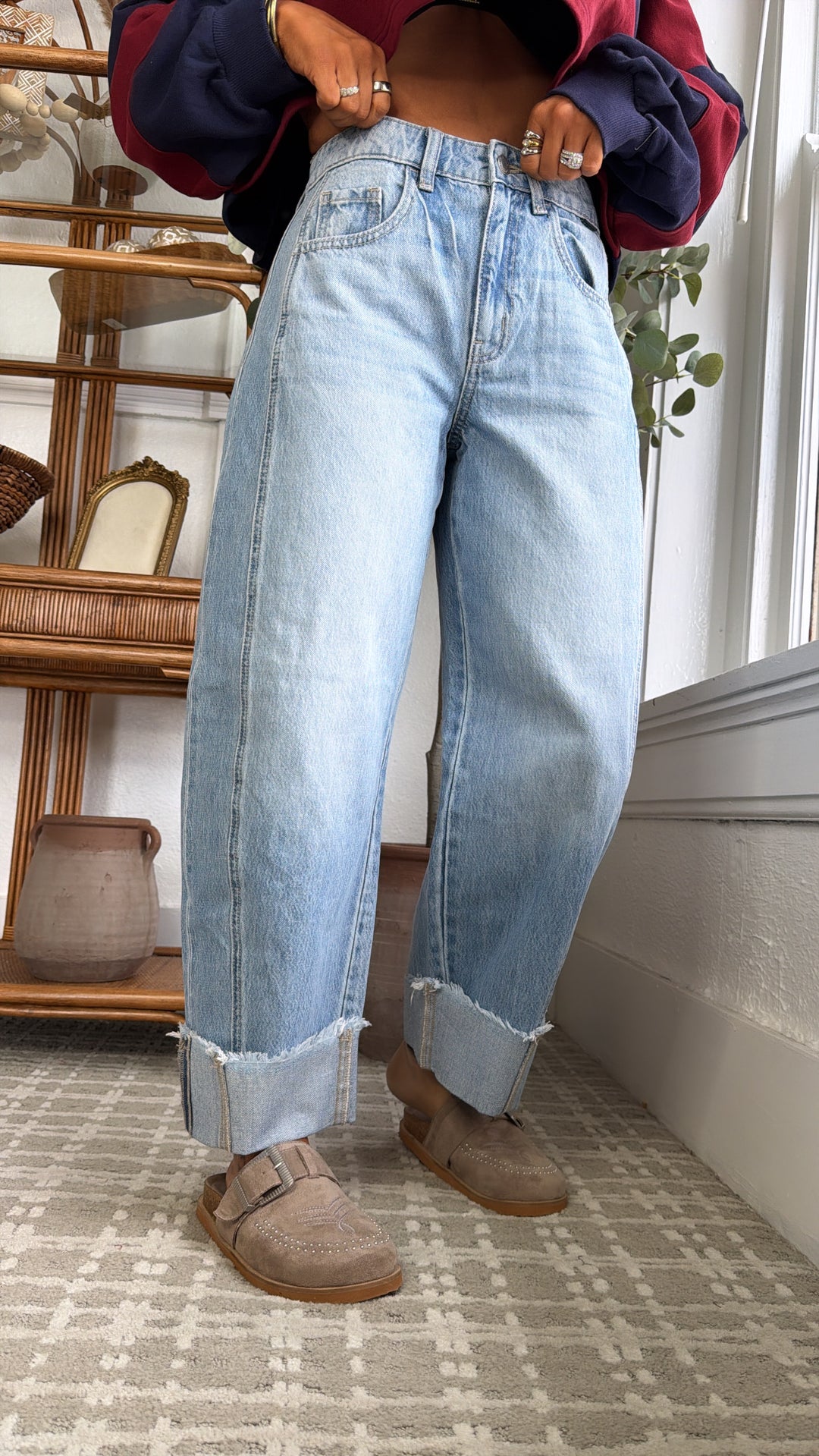 Canvas Curve Barrel Denim, Light