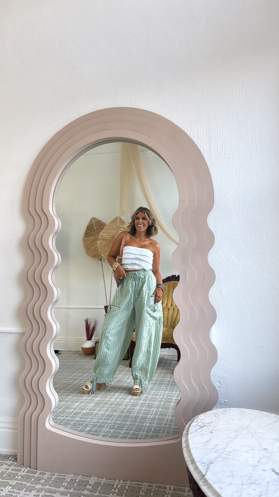 Driftline Striped Jogger Pant, Mint