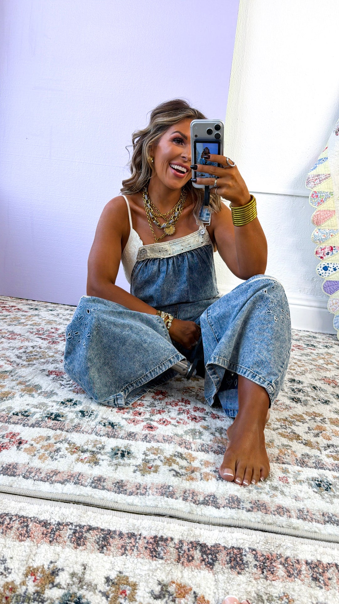 Canyon Ridge Overalls, Denim