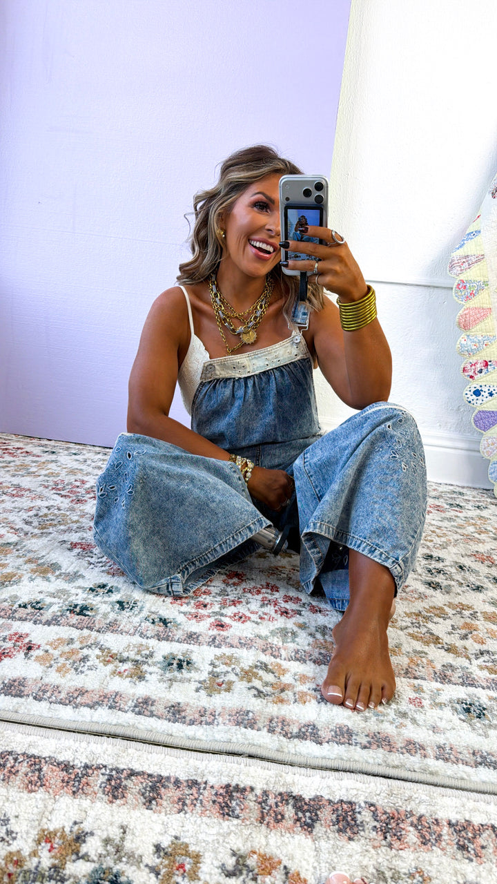 Canyon Ridge Overalls, Denim