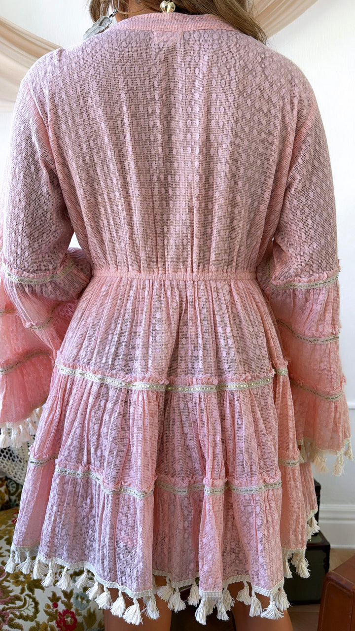 Maple Mist Mini Dress, Pink