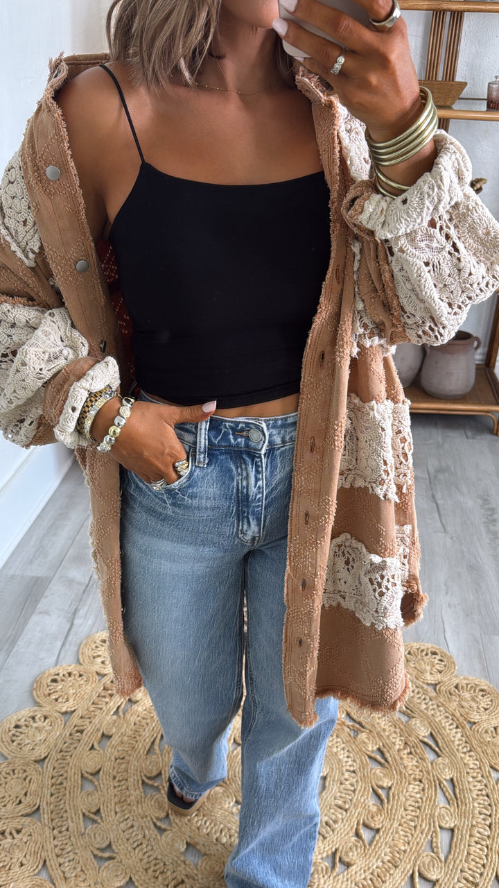 The Desert Stitch Jacket, Pumpkin