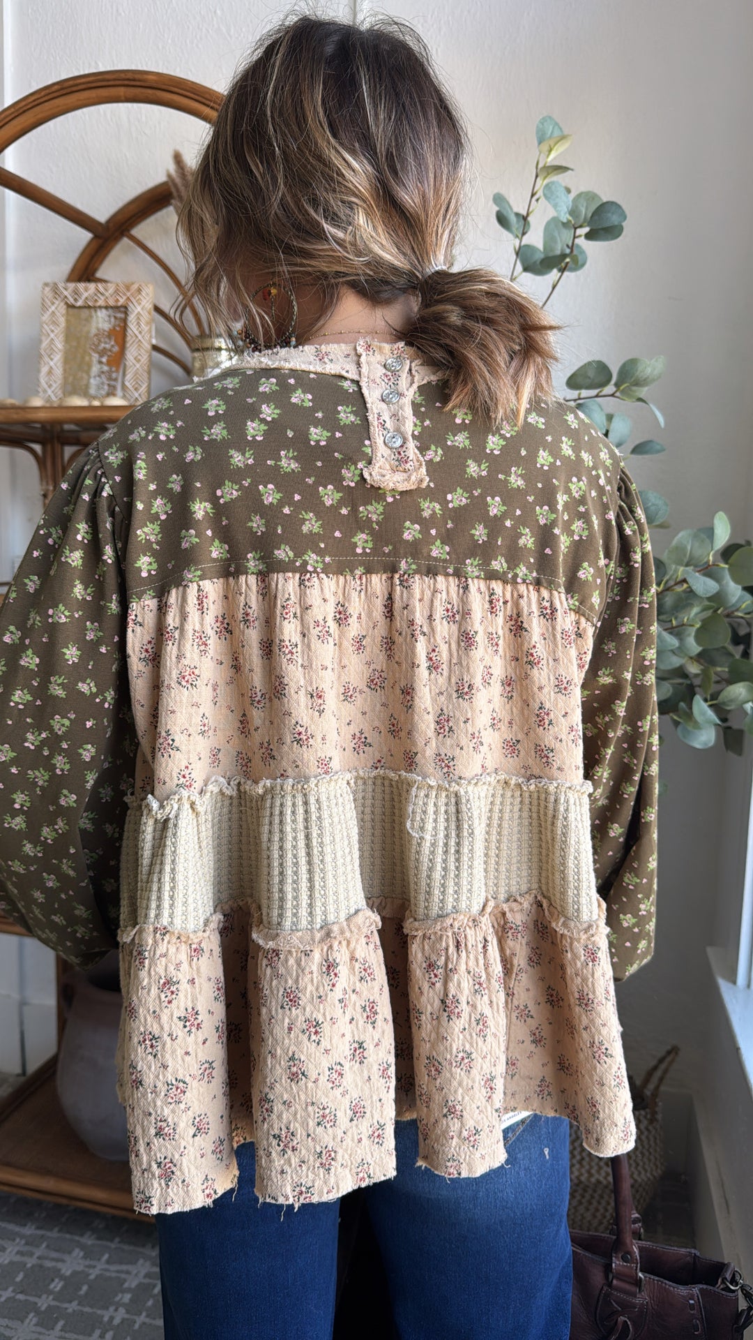 Briarwood Blouse, Olive