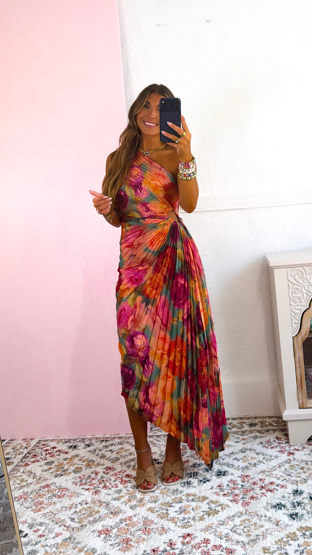 Rooney Midi Dress, Parisian Floral