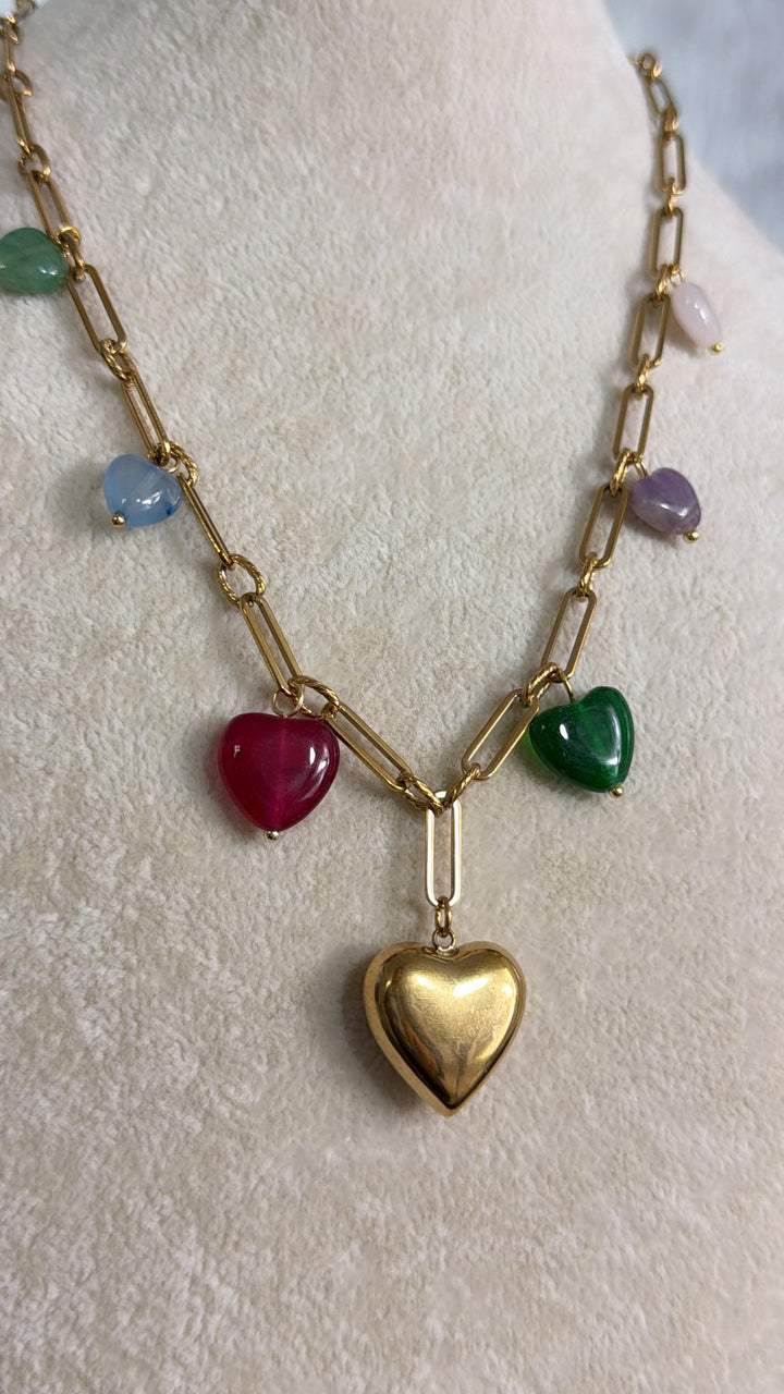 Treasure Jewels: Hearts Crush Necklace