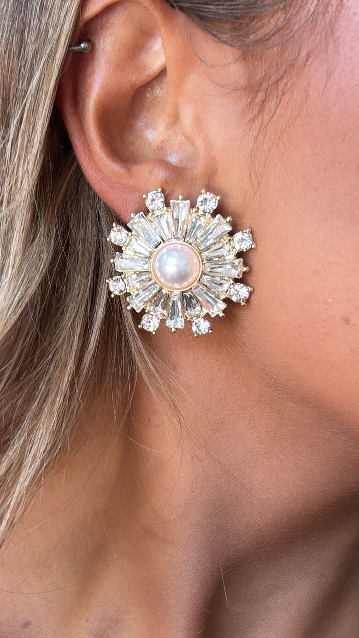 Studded Starburst earring