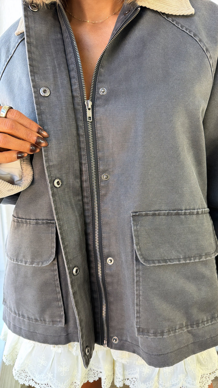 Coal Ridge Utility Jacket, Charcoal