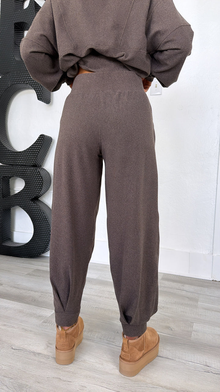 Coffee Run Two Piece Set, Espresso