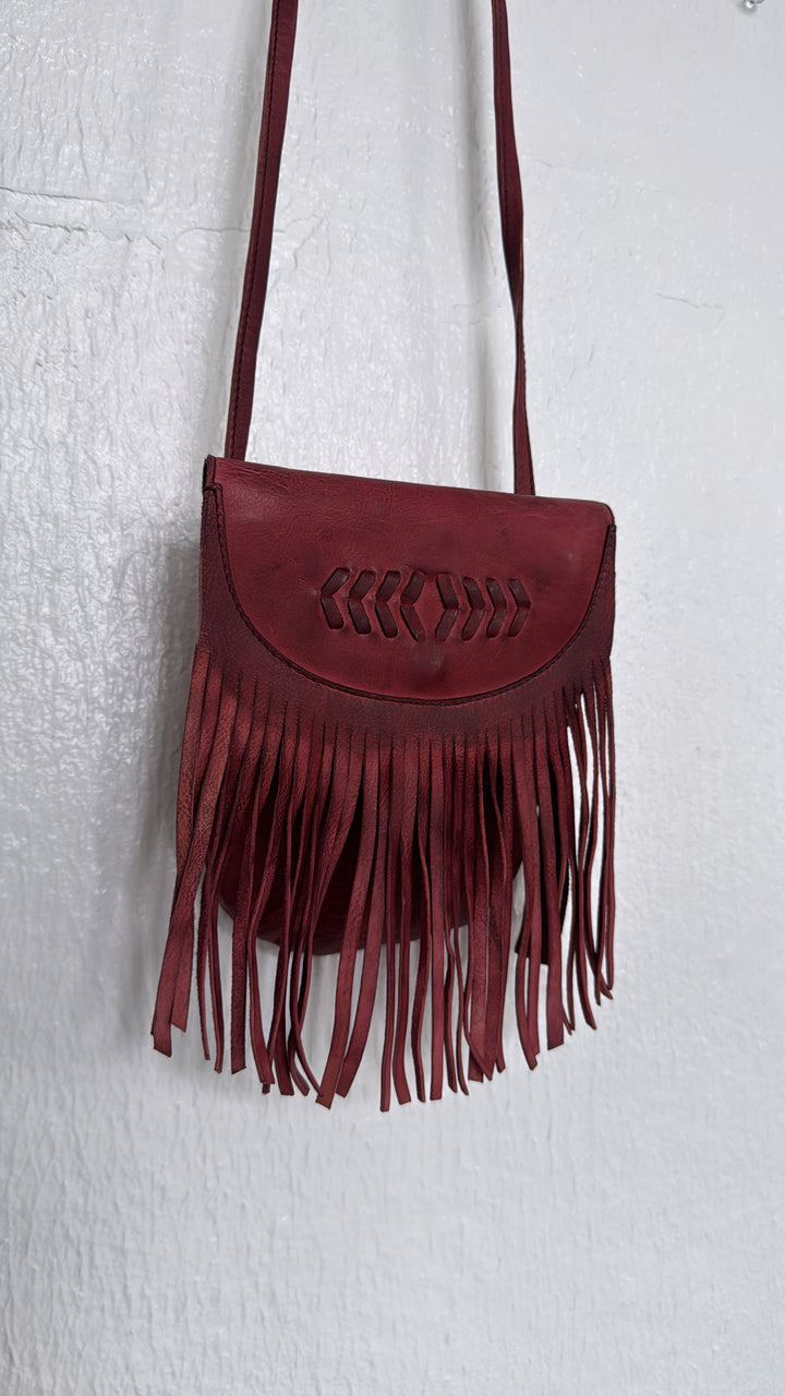Willow Fringe XBody , Burgundy
