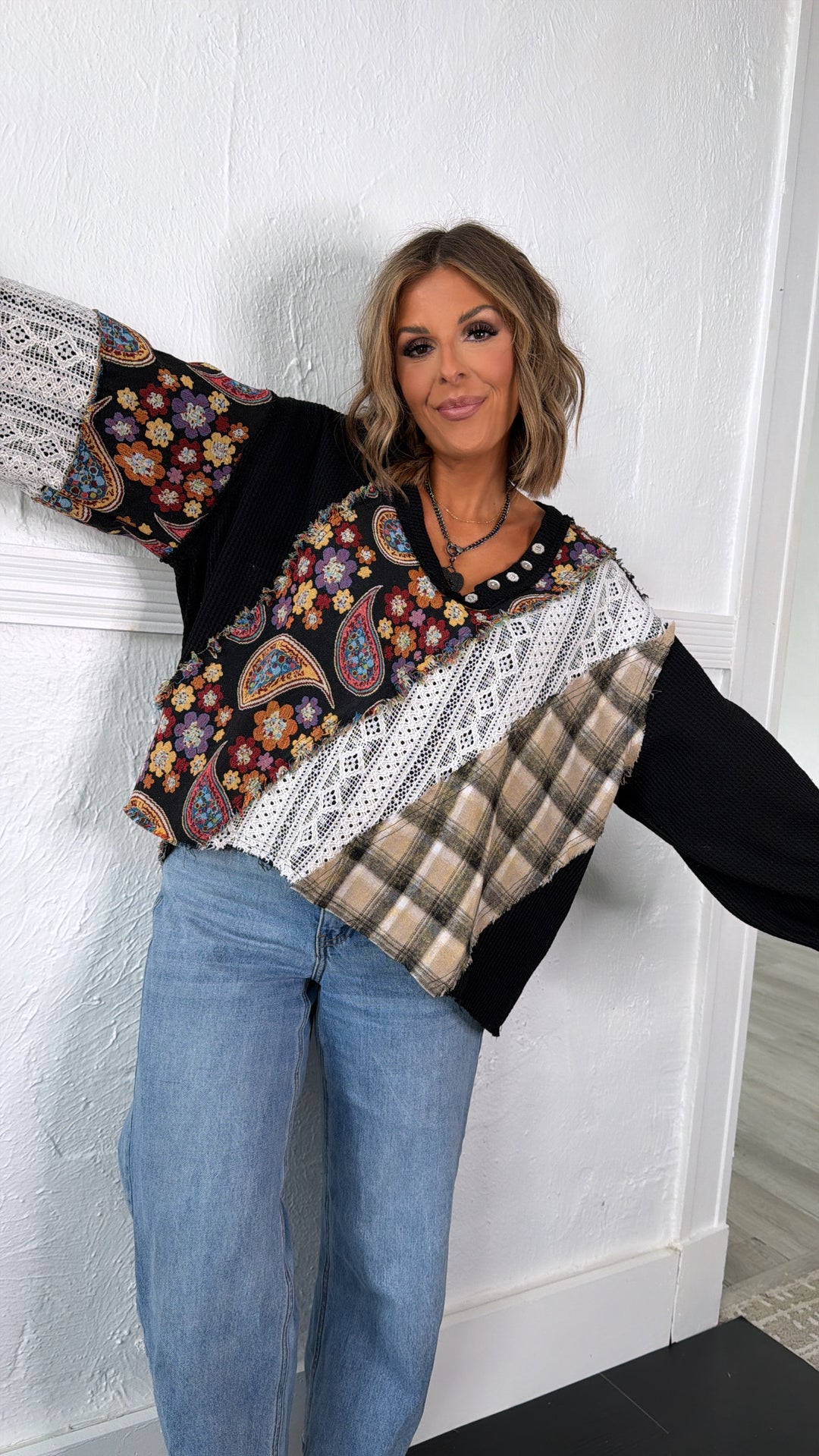 Ash Meadow Top, Black