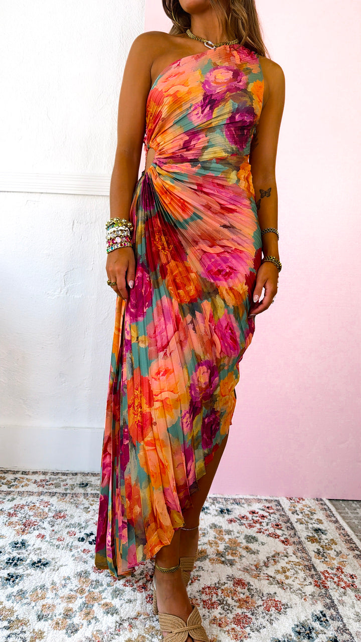 Rooney Midi Dress, Parisian Floral