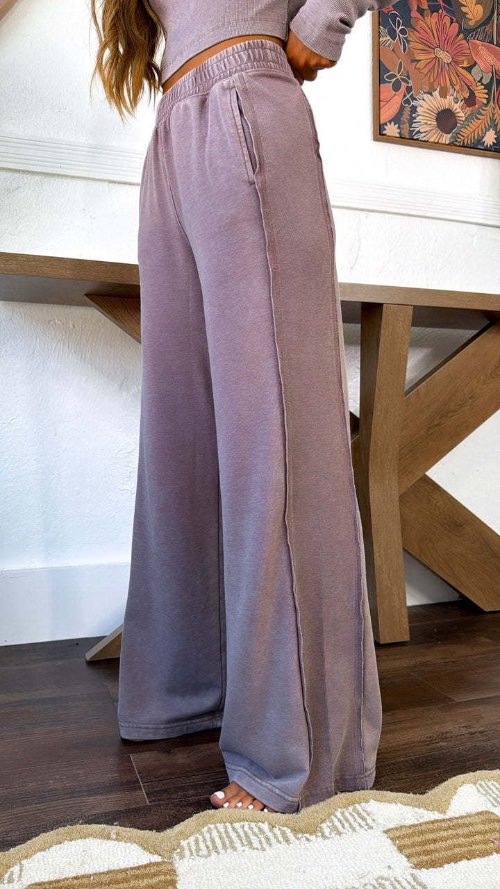 Ribbed Two Piece Set, Mocha