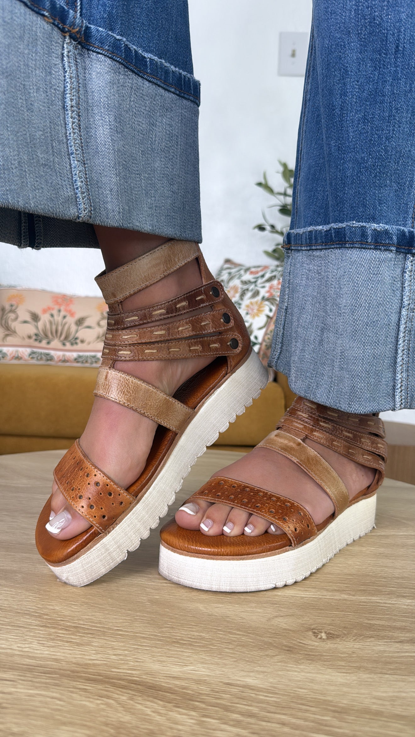 Sandals Poshmark Bed Stu BedStu Artemia, Bone Tan Rustic