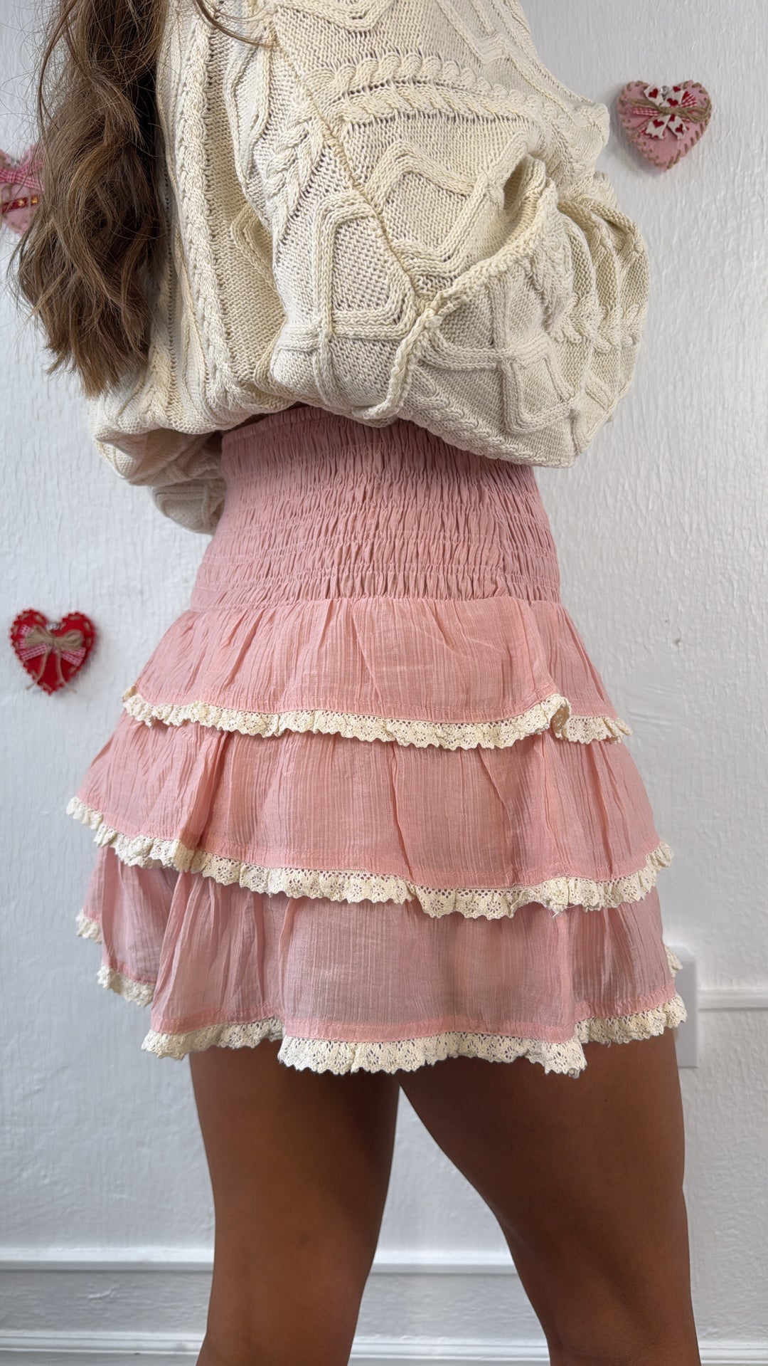 Harbor Breeze Skirt, Blush