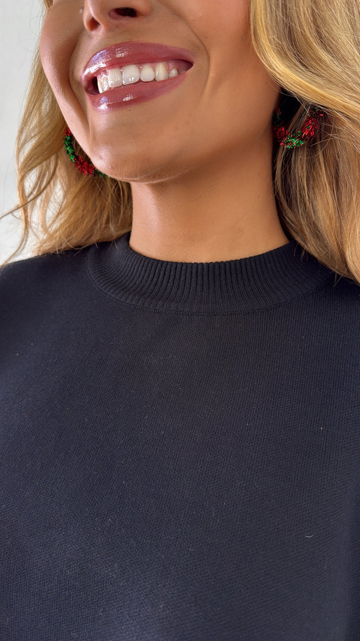 Simple & Sweet Sweater, Black