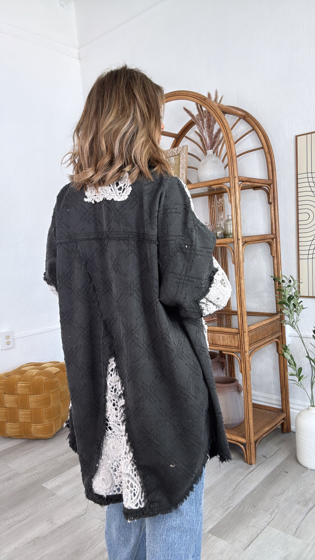 The Desert Stitch Jacket, Black