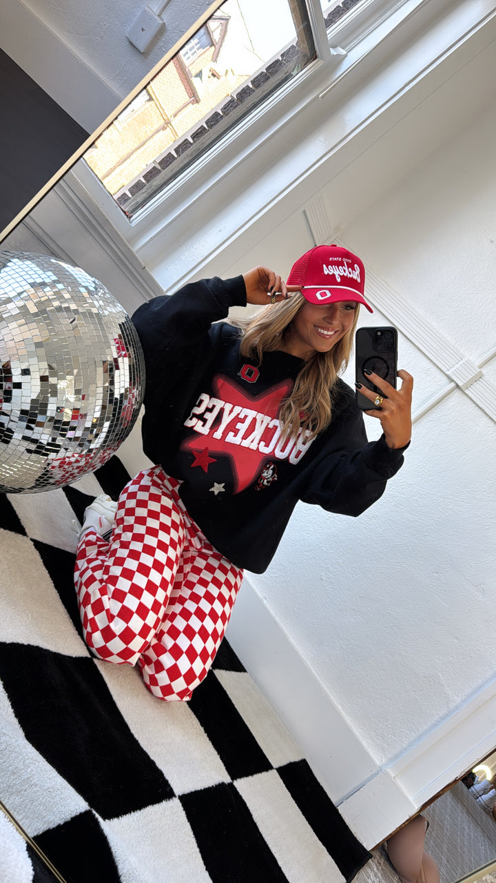 Scarlet Spirit Crewneck, Washed Black