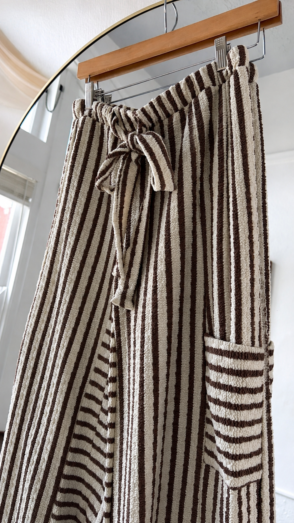 Weekend In Seacrest Bay Pant, Cream/ Mocha
