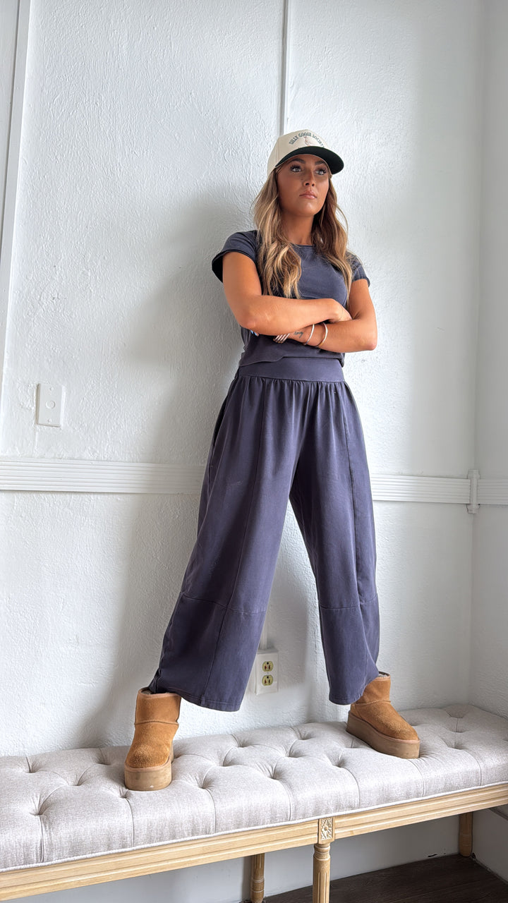 Jetset Lounge Set, Acid Black