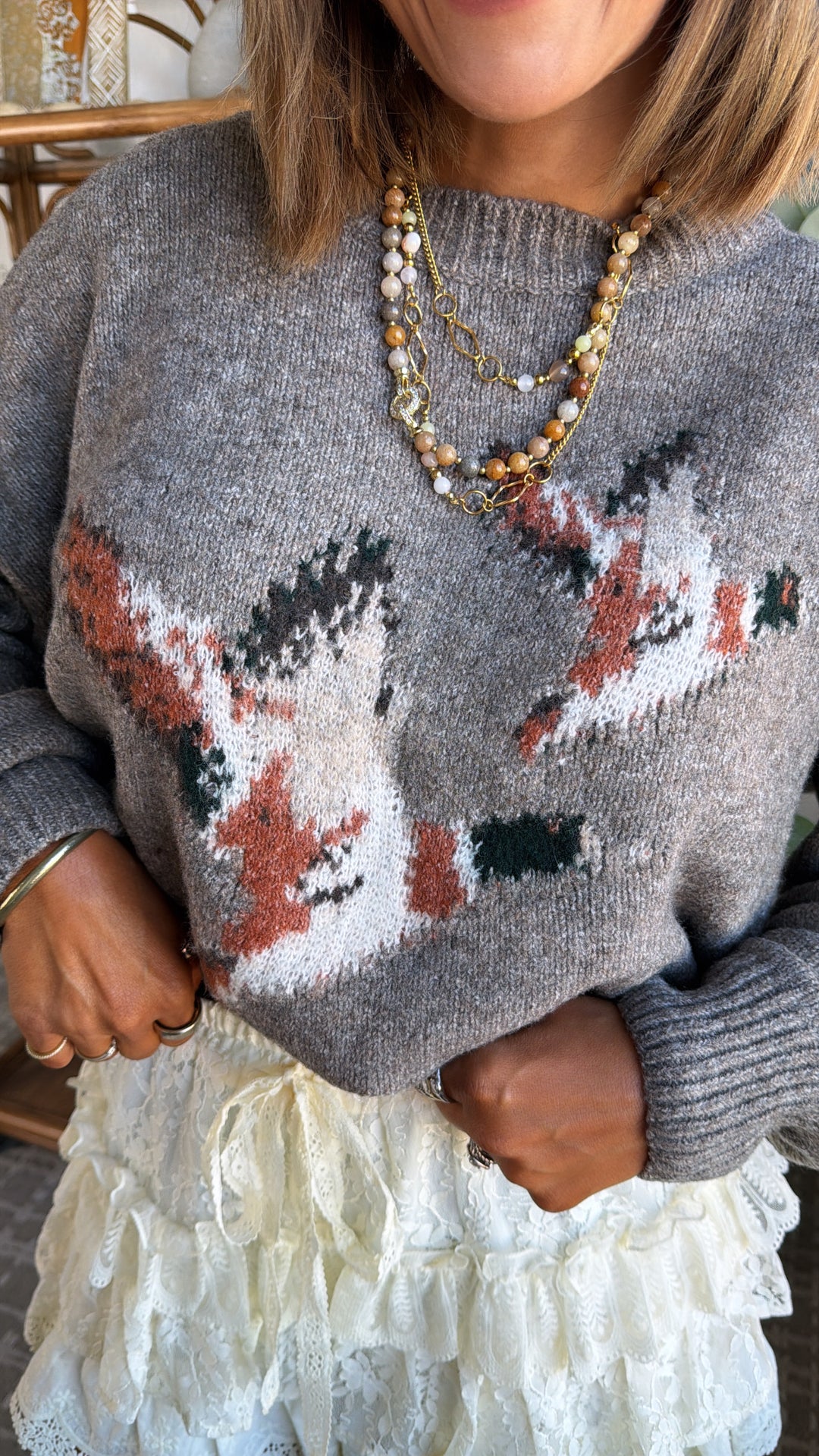 Mallard & Co Sweater, Mocha