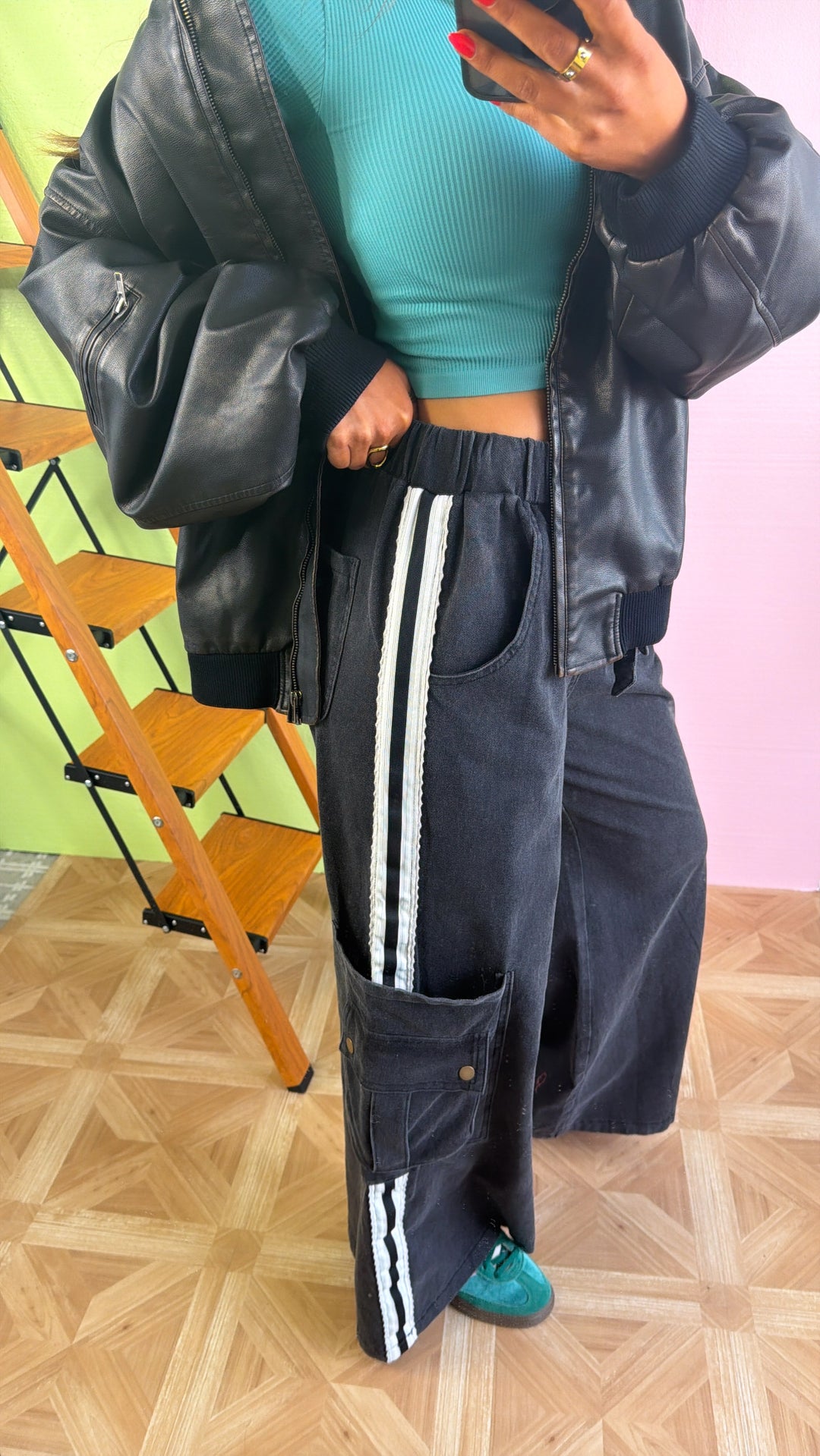 Luxe Relaxed Pant, Black