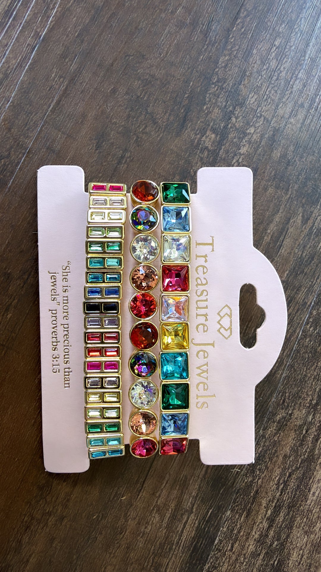 Rainbow Bracelet Stack