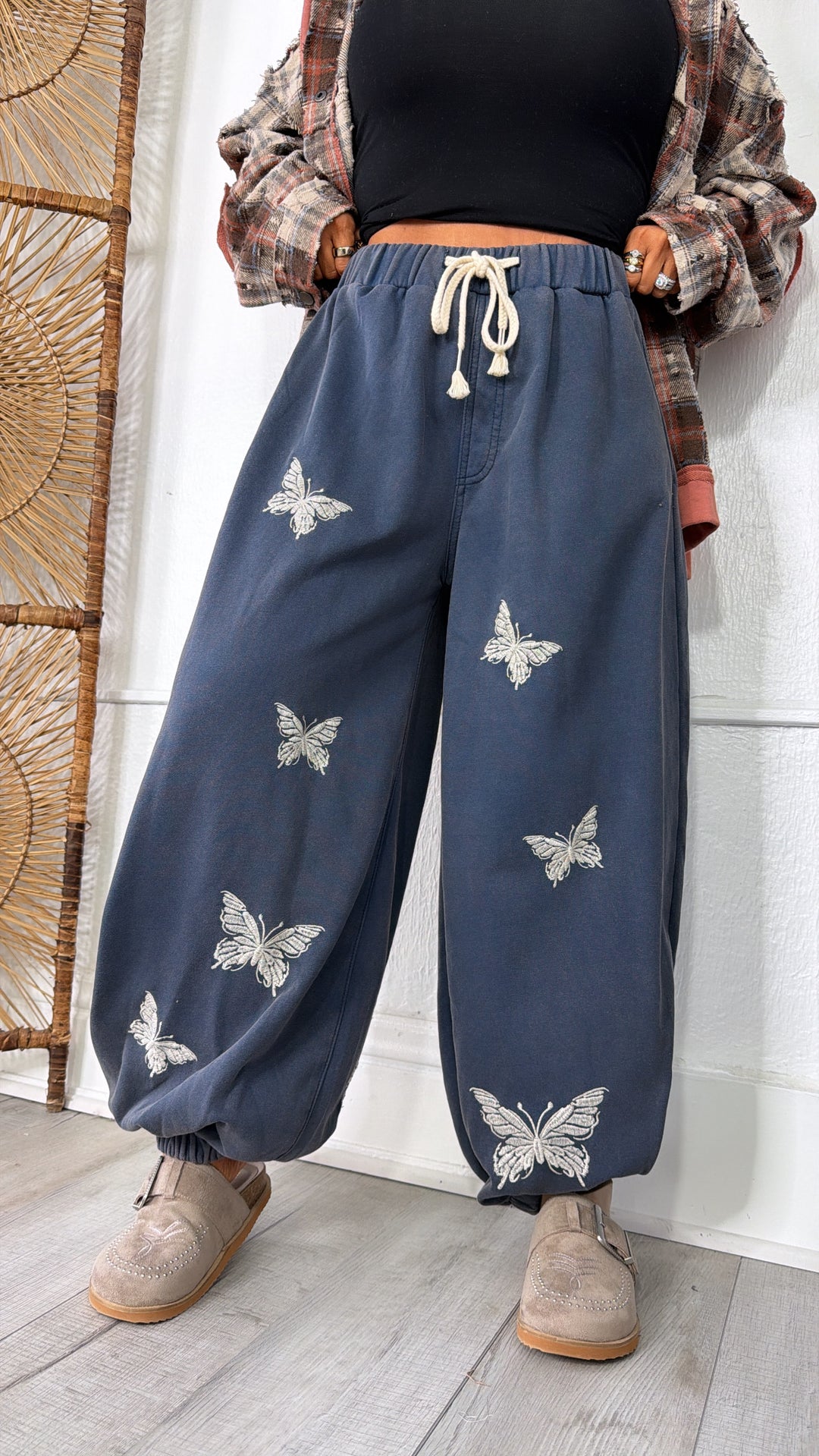 Free Fly Butterfly Jogger, Navy