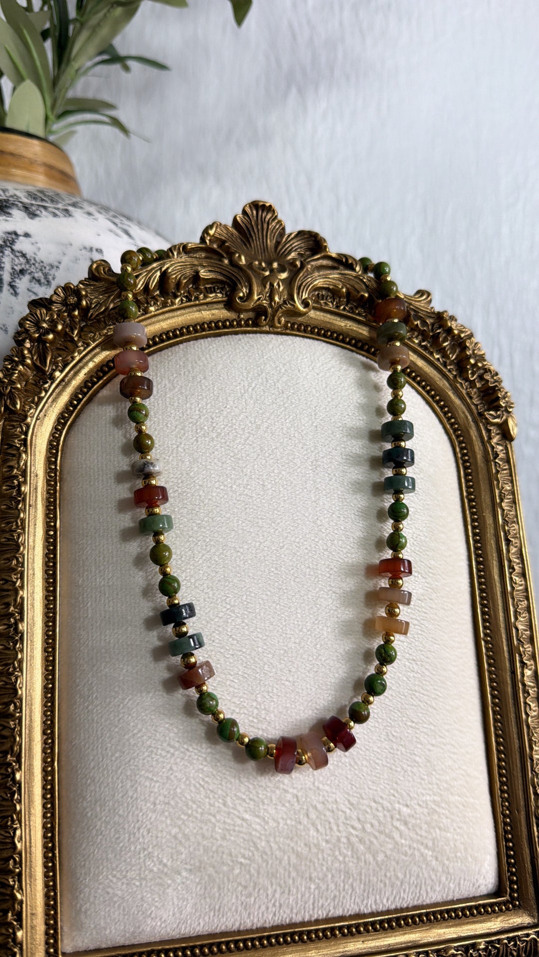 Treasure Jewels: Garden Gemstone Necklace