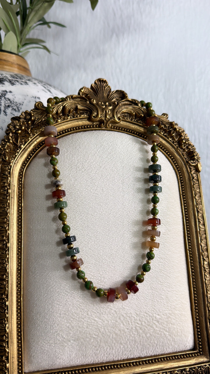 Treasure Jewels: Garden Gemstone Necklace