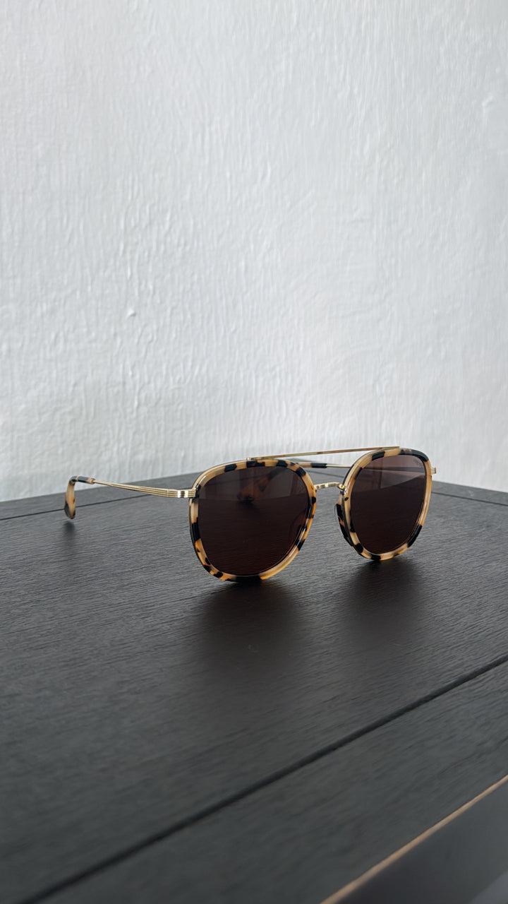 FREYRS Weston Sunglasses WHS - Milky Tortoise/ Brown