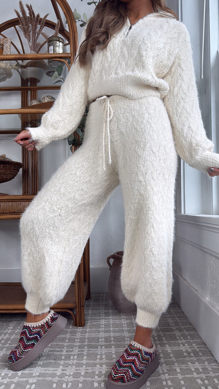 Cozy Breeze Pant, Powder Cream