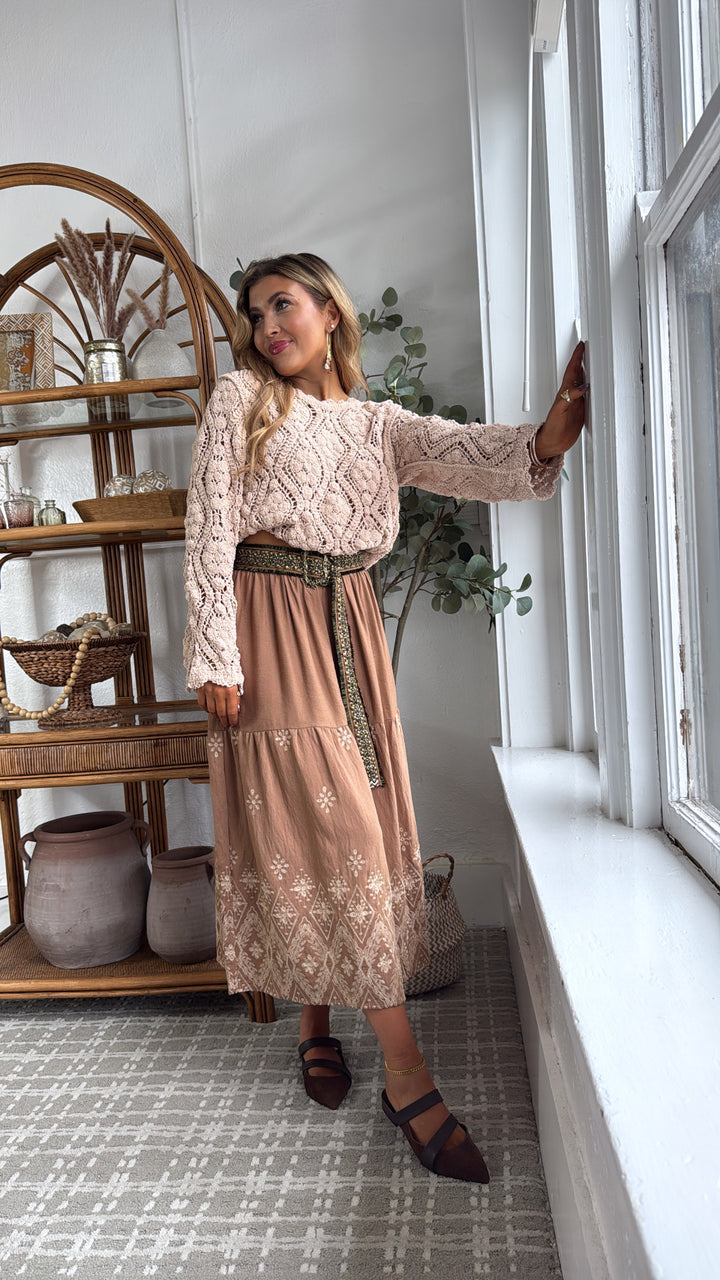 Chestnut Fog Sweater, Mocha