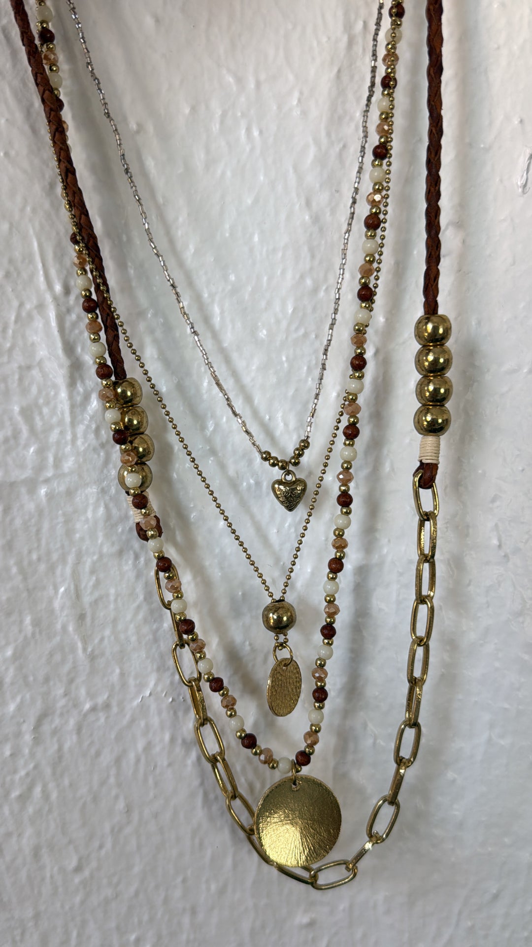 Holloway Necklace, Gold