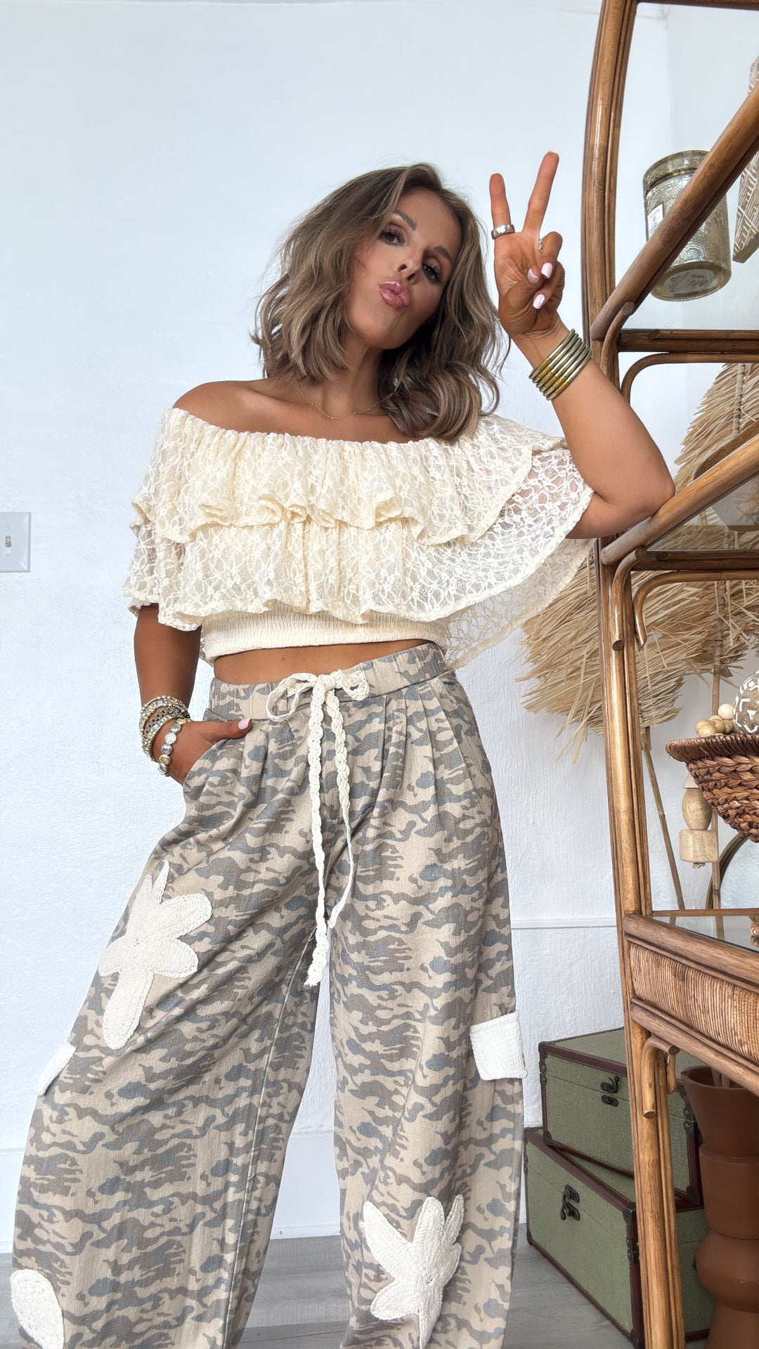 Rare form Patched Joggers, Camo