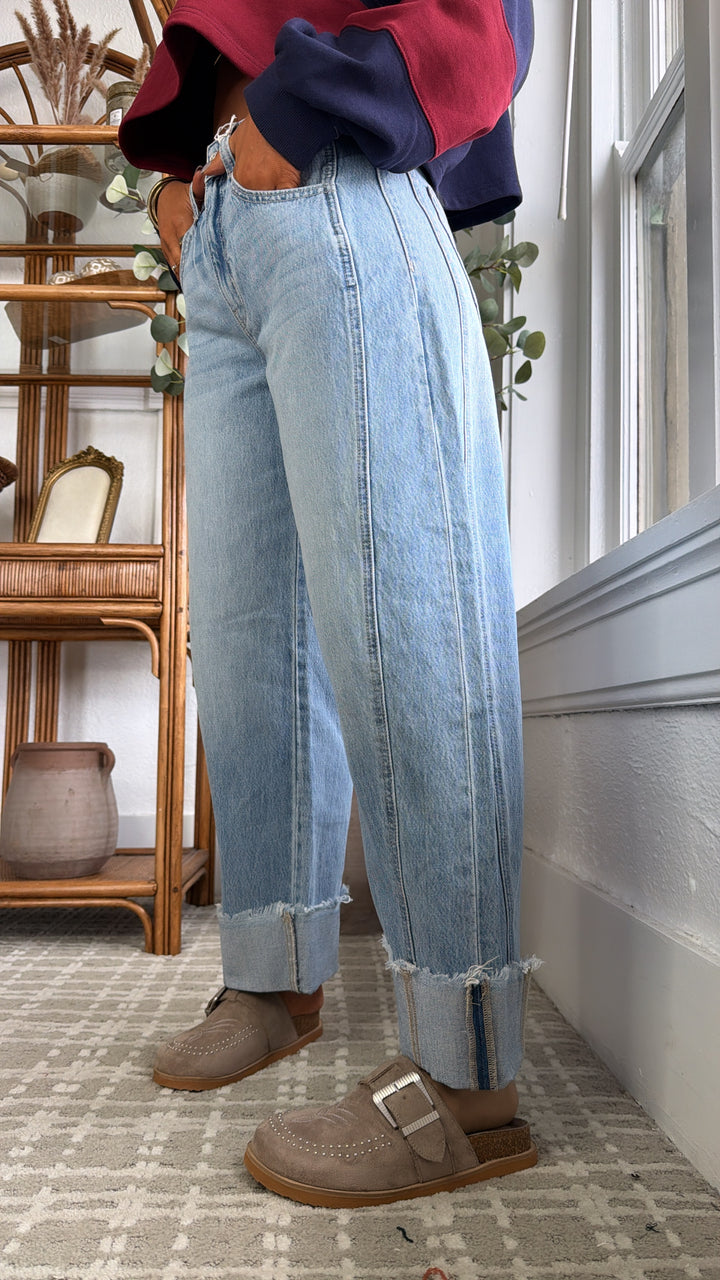 Canvas Curve Barrel Denim, Light