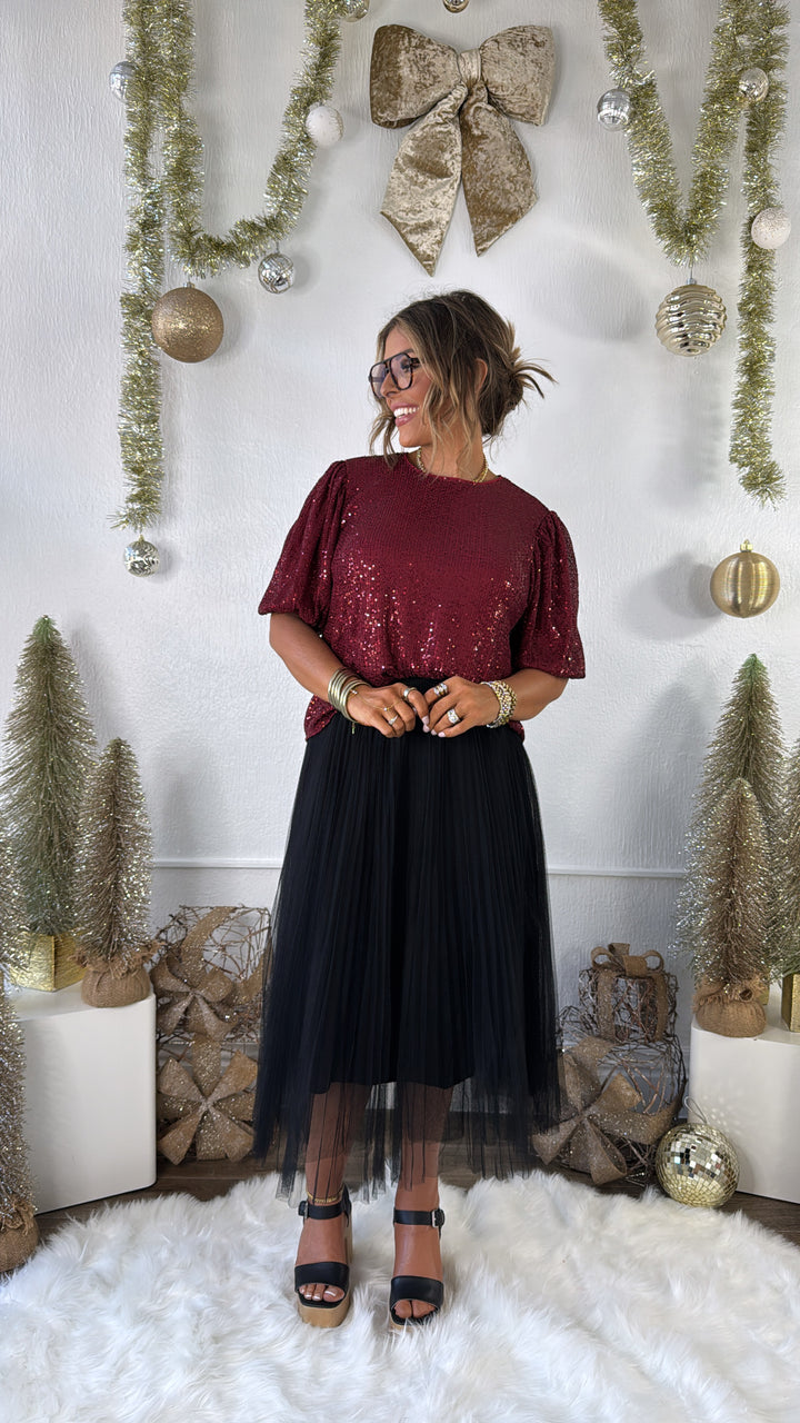 Every Occasion Mesh Tutu, Black