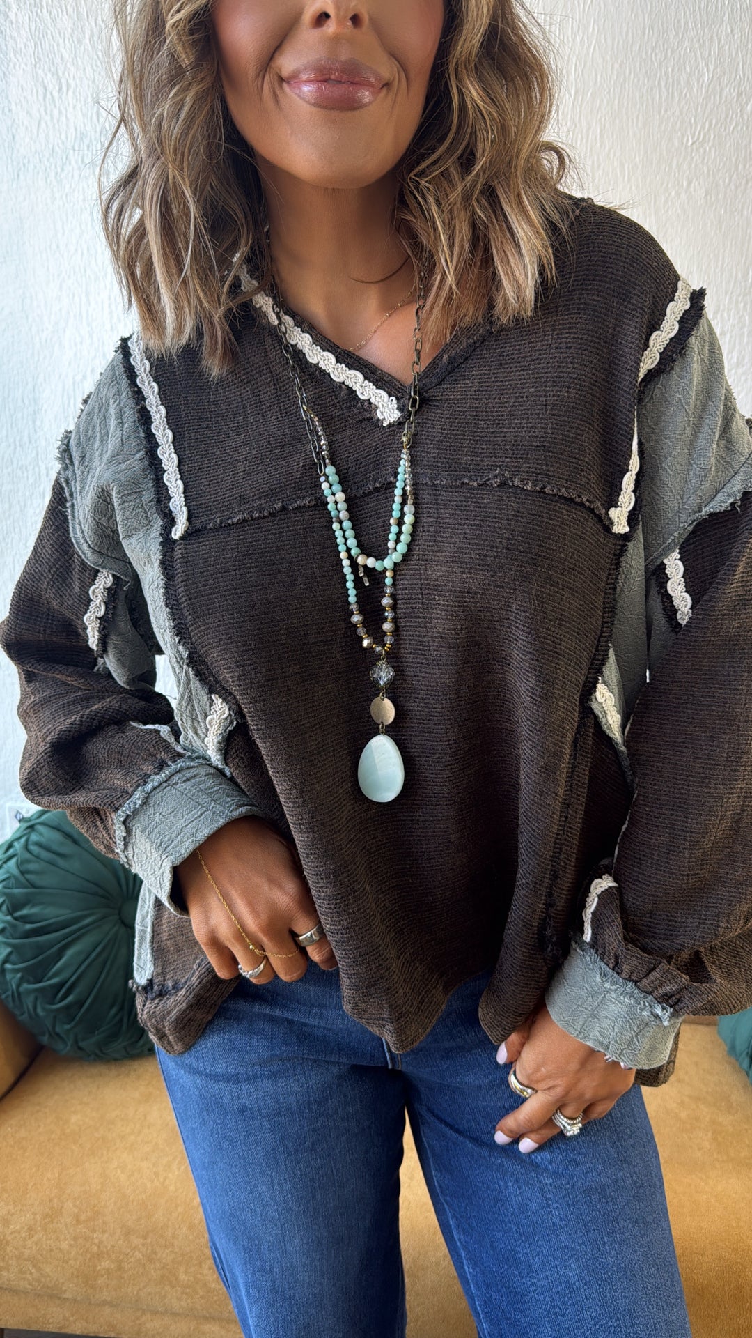 Woven Dona Necklace, Multi