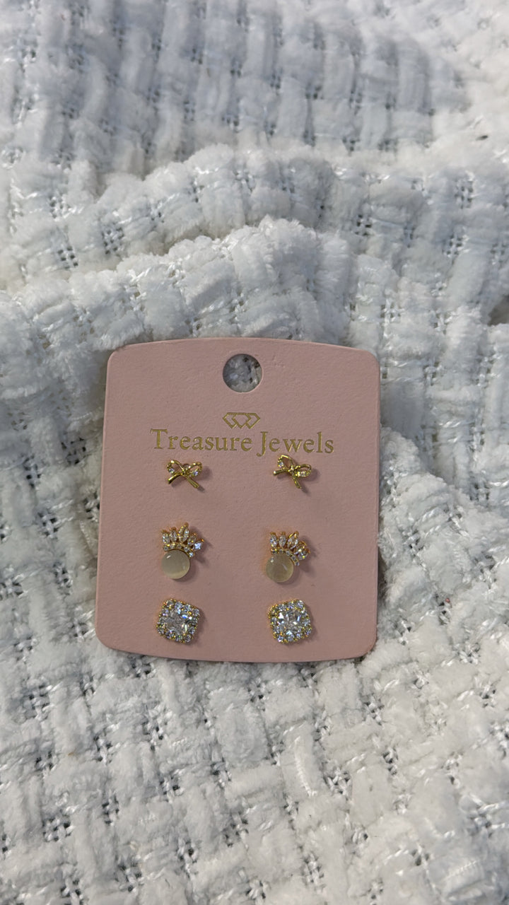 Treasure Jewels: Princess Stud Set Gold