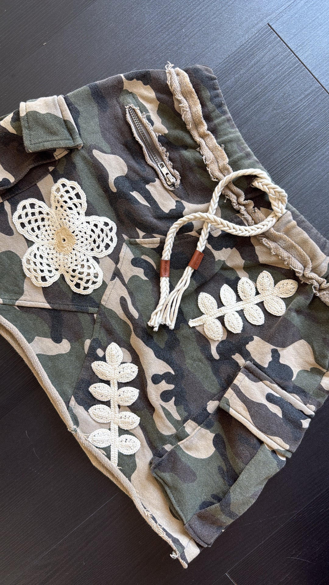 PetalShade Camo Skirt, Olive