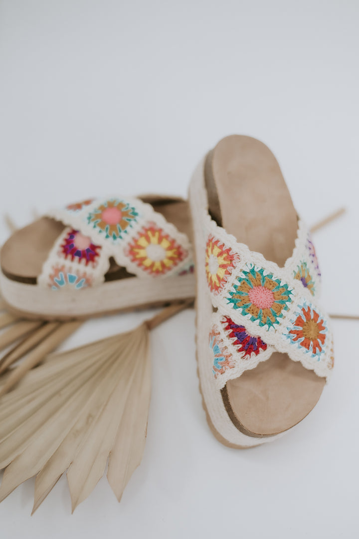 Crochet in Color Sandal