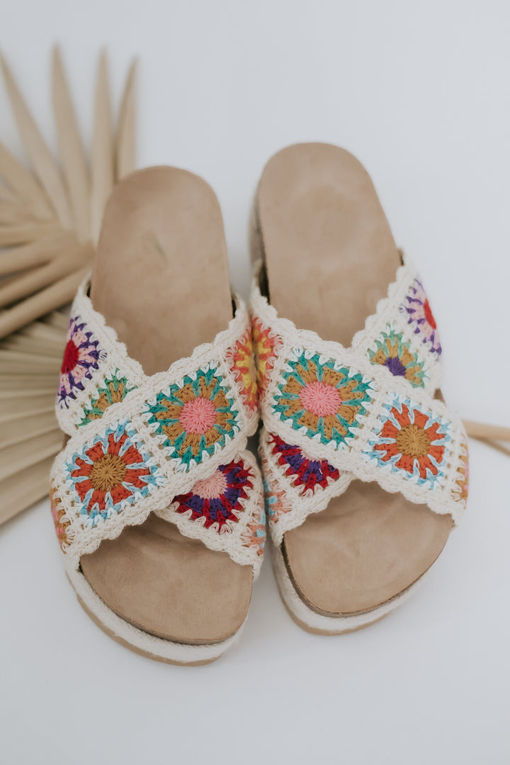 Crochet in Color Sandal