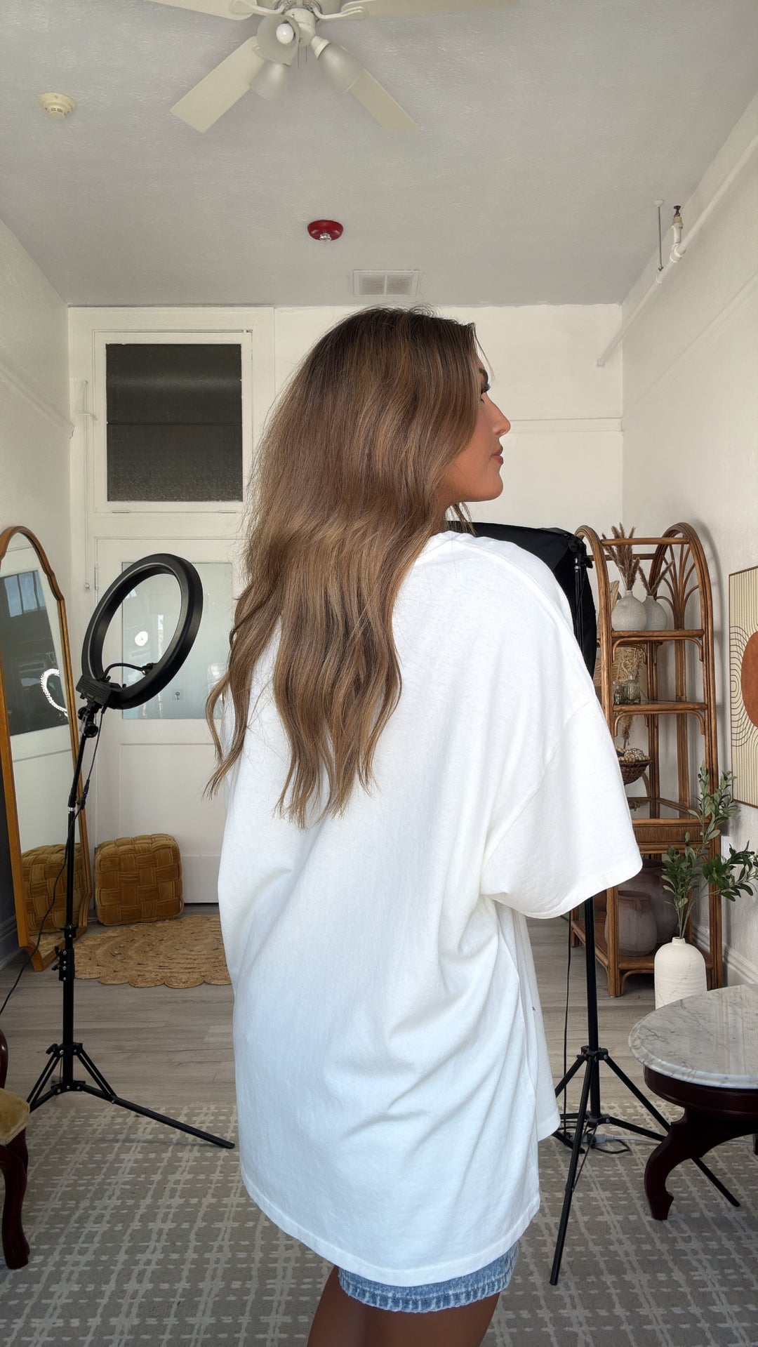 Soft Structure Basic Tee, Off White