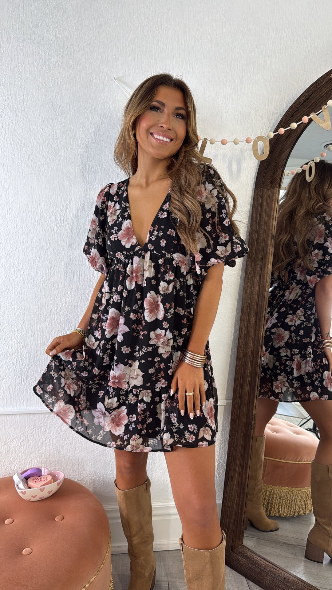 mini fall dress Harvest Line Fit and Flare VICI 2 S = 2 Shibever Fall Dresses for Womens