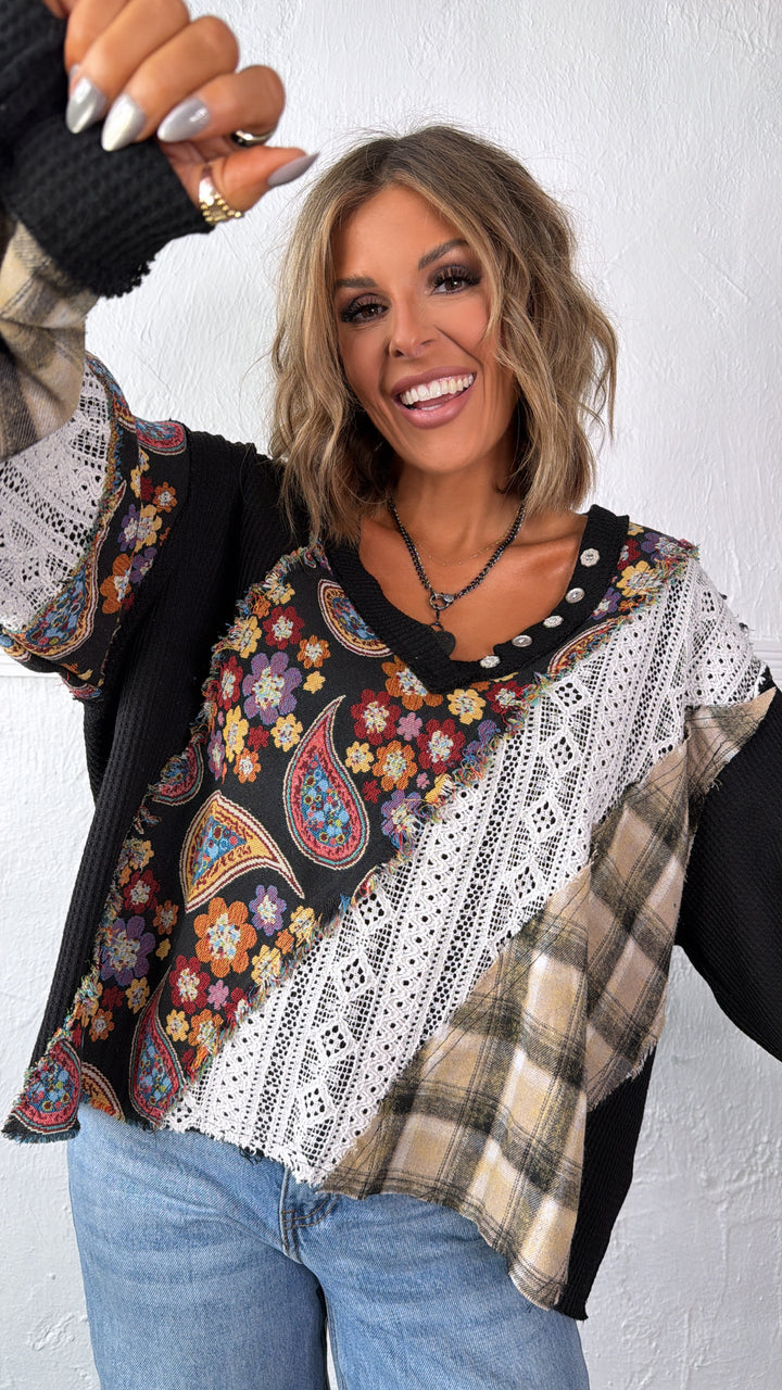 Ash Meadow Top, Black