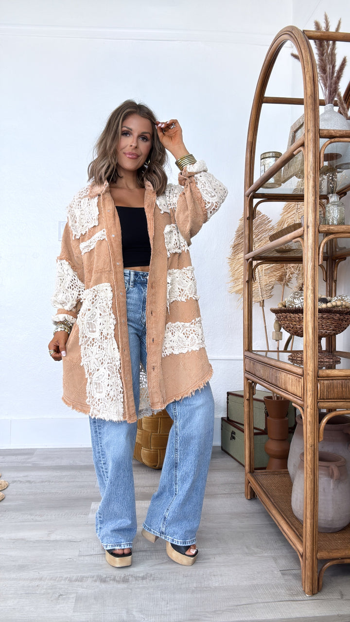 The Desert Stitch Jacket, Pumpkin