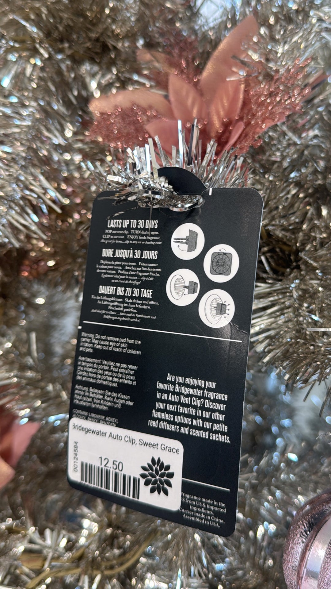 Bridegewater Auto Clip, Sweet Grace