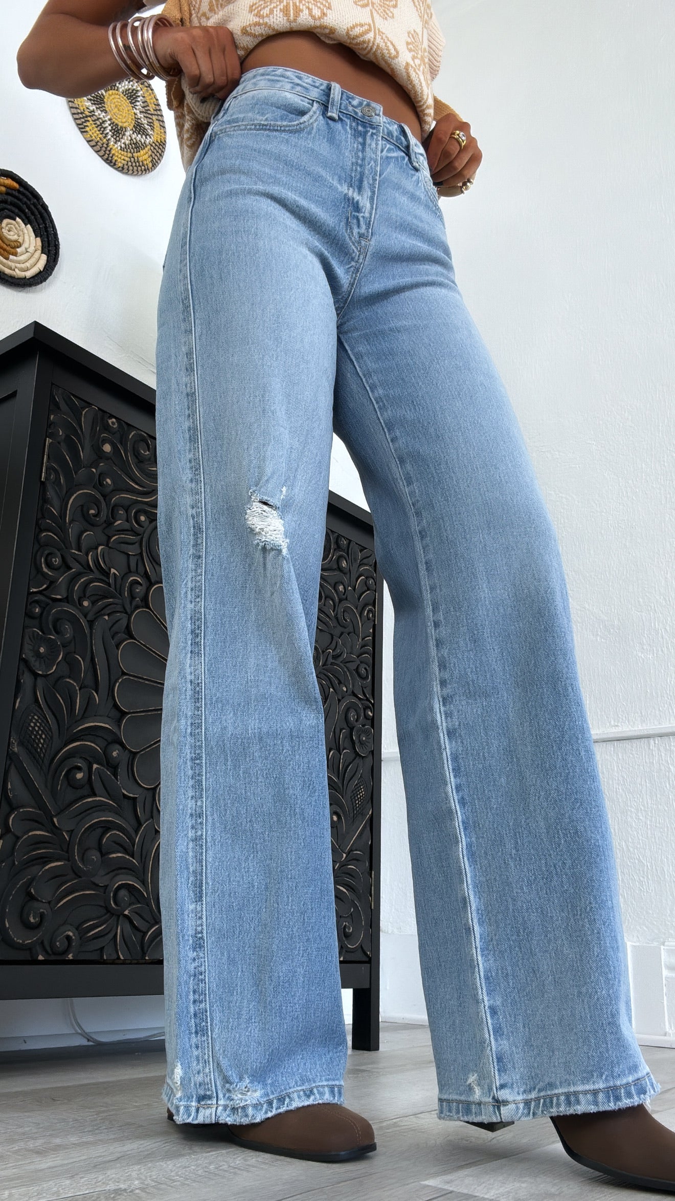 Knix High Rise Wide Leg Jean, VERVET – Everyday Chic Boutique