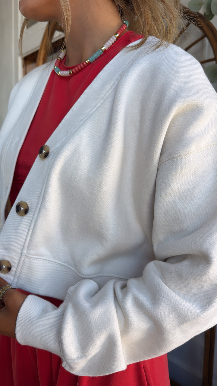 Morning Mist Knit Cardigan, Alpaca