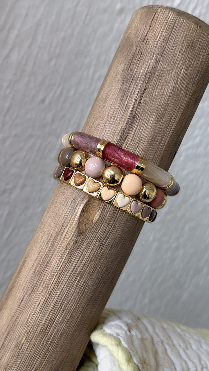 Chic Neutral Bracelet Stack